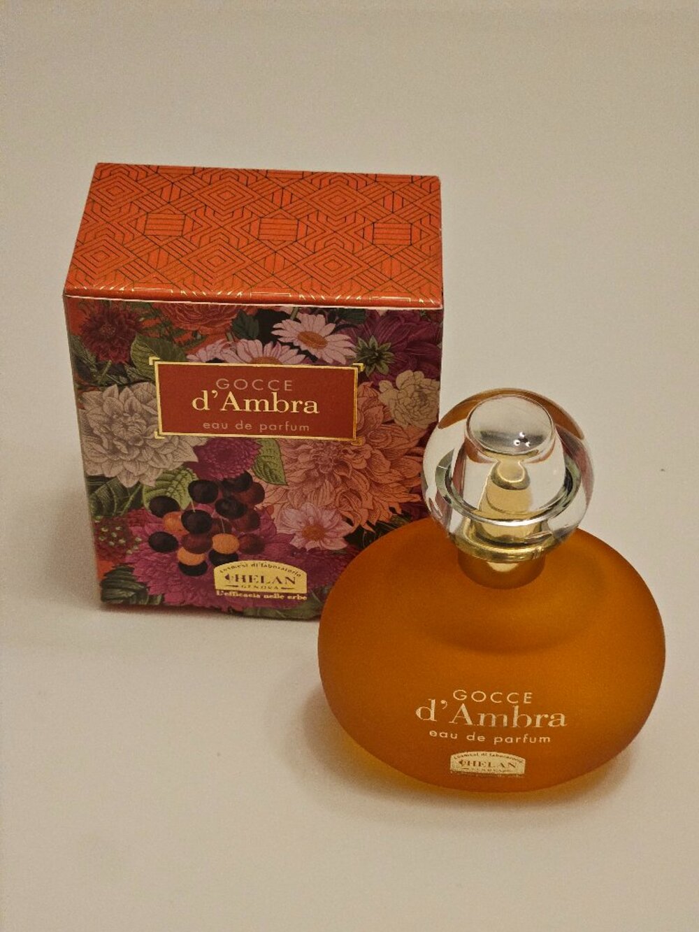 Gocce d'Ambra eau de parfum 1.7 fl oz. Made in Italy